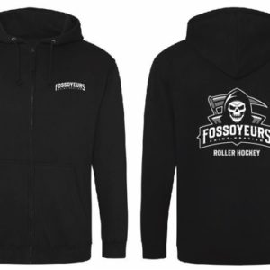 Sweat zippé à capuche « Fossoyeurs »